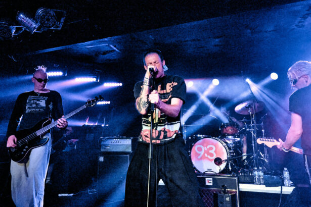 Irish rock band Bleech 9 3 perform in Milton Keynes