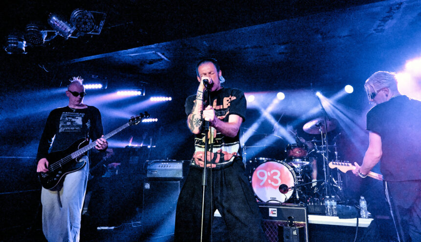Irish rock band Bleech 9 3 perform in Milton Keynes